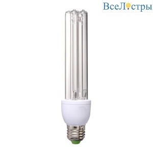 Лампа ультрафиолетовая бактерицидная Uniel E27 25W прозрачная ESL-PLD-25/UVCB/E27/CL UL-00007271