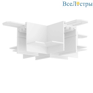 Коннектор X-образный Denkirs Smart TR2114-WH