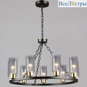 Подвесная люстра Reluce 03637-0.4-09 BK+COP