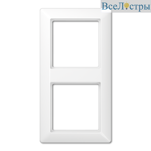 Рамка двухместная Jung AS582WW