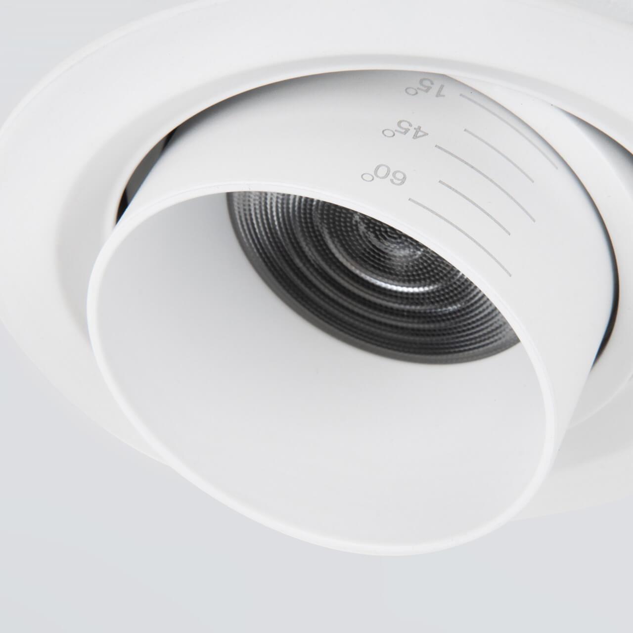 встраиваемый светодиодный светильник elektrostandard 9920 led 15w 4200k белый 4690389162718