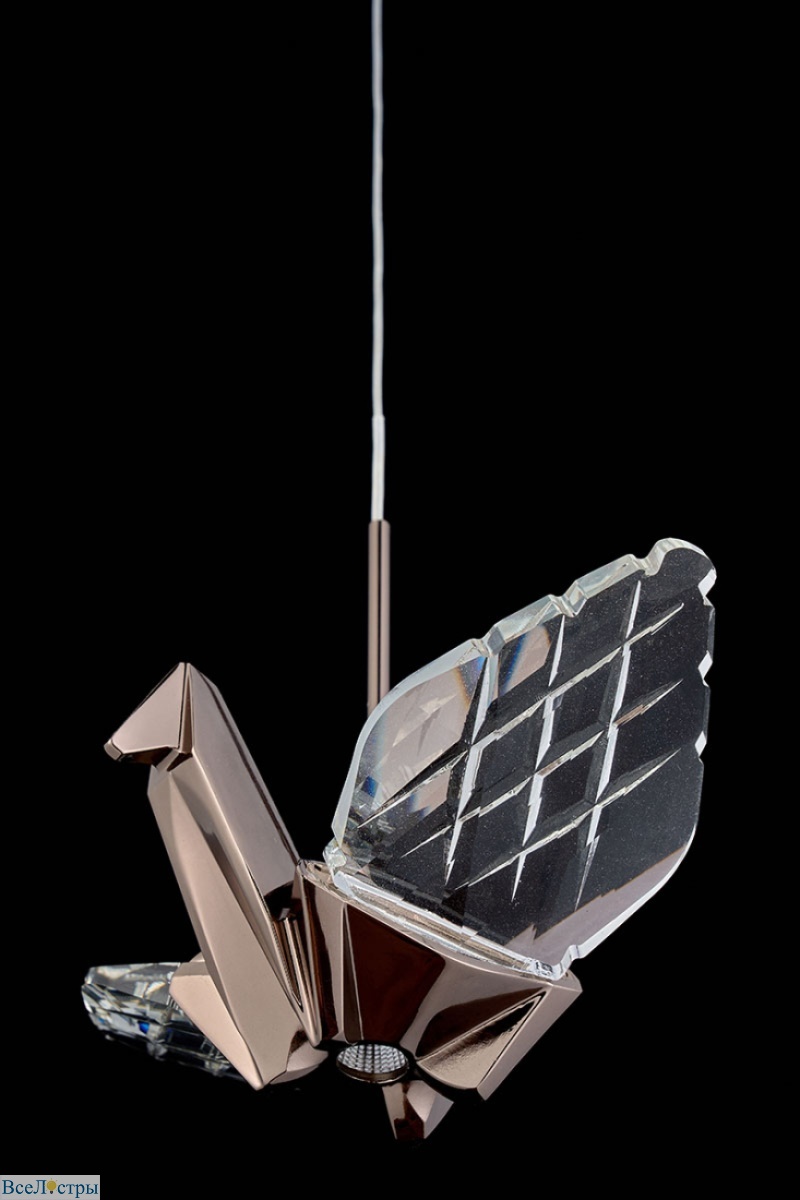 подвесная люстра alma le7706/17 black chrome