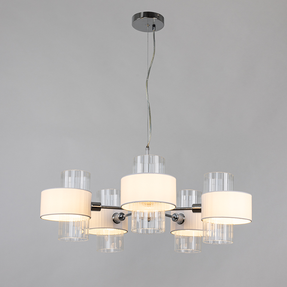 подвесная люстра arte lamp fantasia a4076lm-5cc