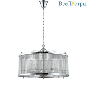 Подвесная люстра Crystal Lux Tadeo SP6 D600 Chrome/Transparente