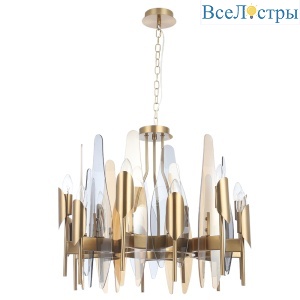 Подвесная люстра Crystal Lux CASA SP-PL12 BRASS