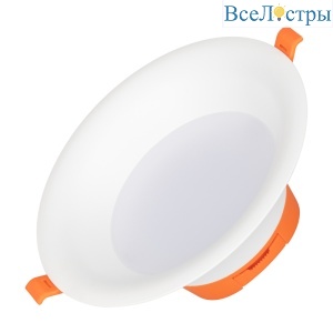 Встраиваемый светильник Arlight MS-BLIZZARD-BUILT-R165-16W Warm3000 (WH, 100 deg, 230V) 036576