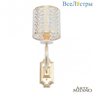 Бра Arte Milano Florentia-1237 301237/1W Wh/Gd