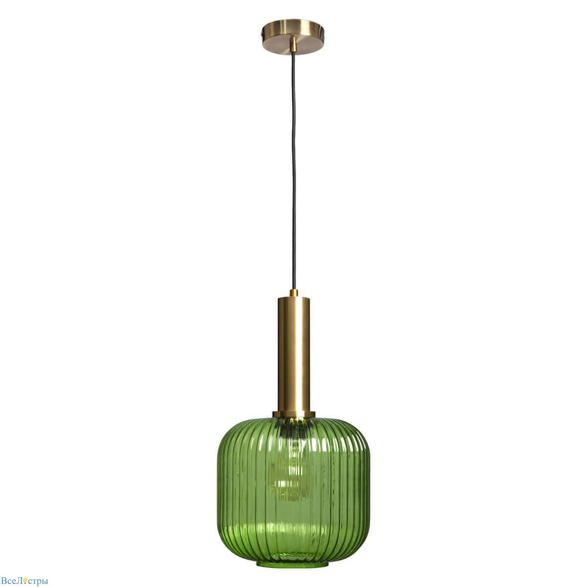 подвесной светильник loft it iris 1 2072-b+br