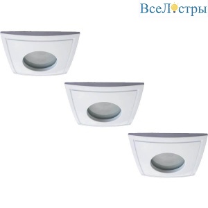Встраиваемый светильник Arte Lamp Aqua A5444PL-3WH