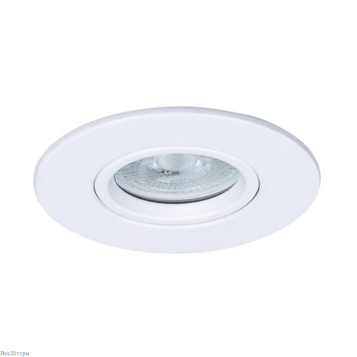 встраиваемый светильник arte lamp giro a2867pl-1wh