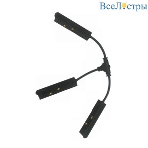 Коннектор питания Т-образный iLedex Technical Vision T-TYPE POWER CONNECT 4822-BK