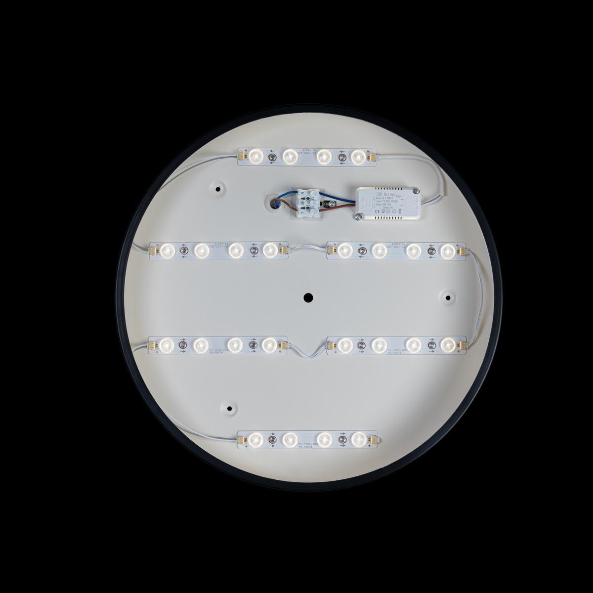 потолочный светодиодный светильник loft it axel 10002/24 black