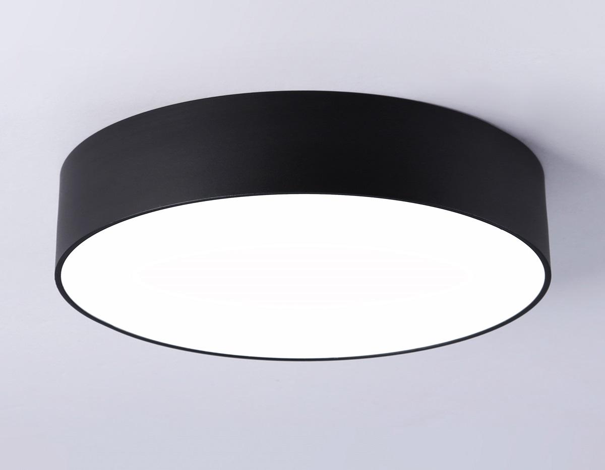 потолочный светодиодный светильник ambrella light orbital air alum fv5522