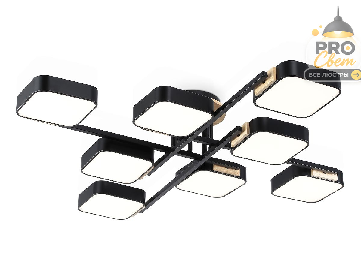 потолочная люстра ambrella light linetech comfort fl4890