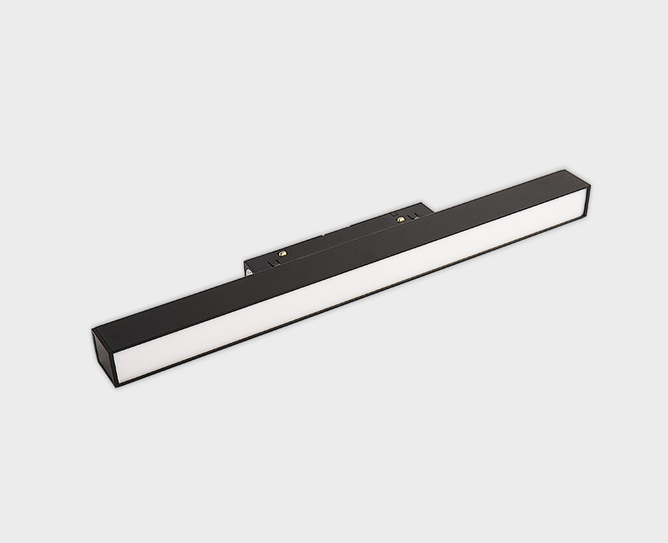 трековый магнитный светильник italline atom it012-5021 black 3000k
