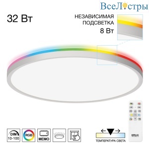 Потолочный светильник Citilux Norma LED RGB CL749400