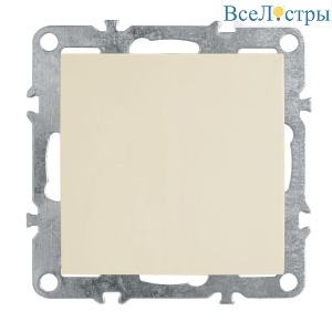 Выключатель одноклавишный Feron Stekker Эрна слоновая кость PSW10-9103-02 39322