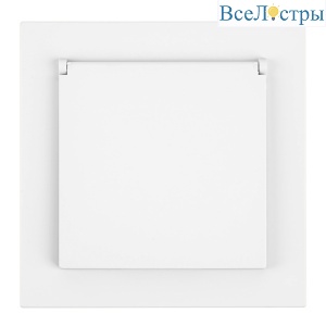 Розетка 1-местная Stekker 250В 16А Мия RST16-3112-01 50441