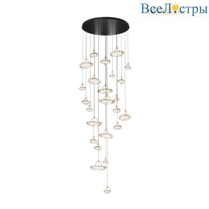 Каскадная люстра Modestyle MS.2326.25 BK