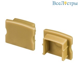 Заглушка глухая Arlight ARH-Line-1715 Gold 039996