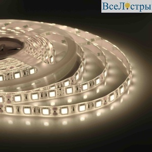 Светодиодная лента Apeyron 12В СТ 14,4Вт/м smd5050 60д/м IP65 700Лм/м 5м 3000К 00-11