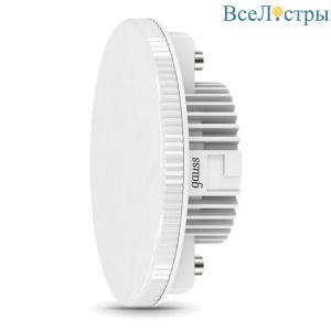 Лампа светодиодная Gauss GX53 6W 3000K матовая 108008106