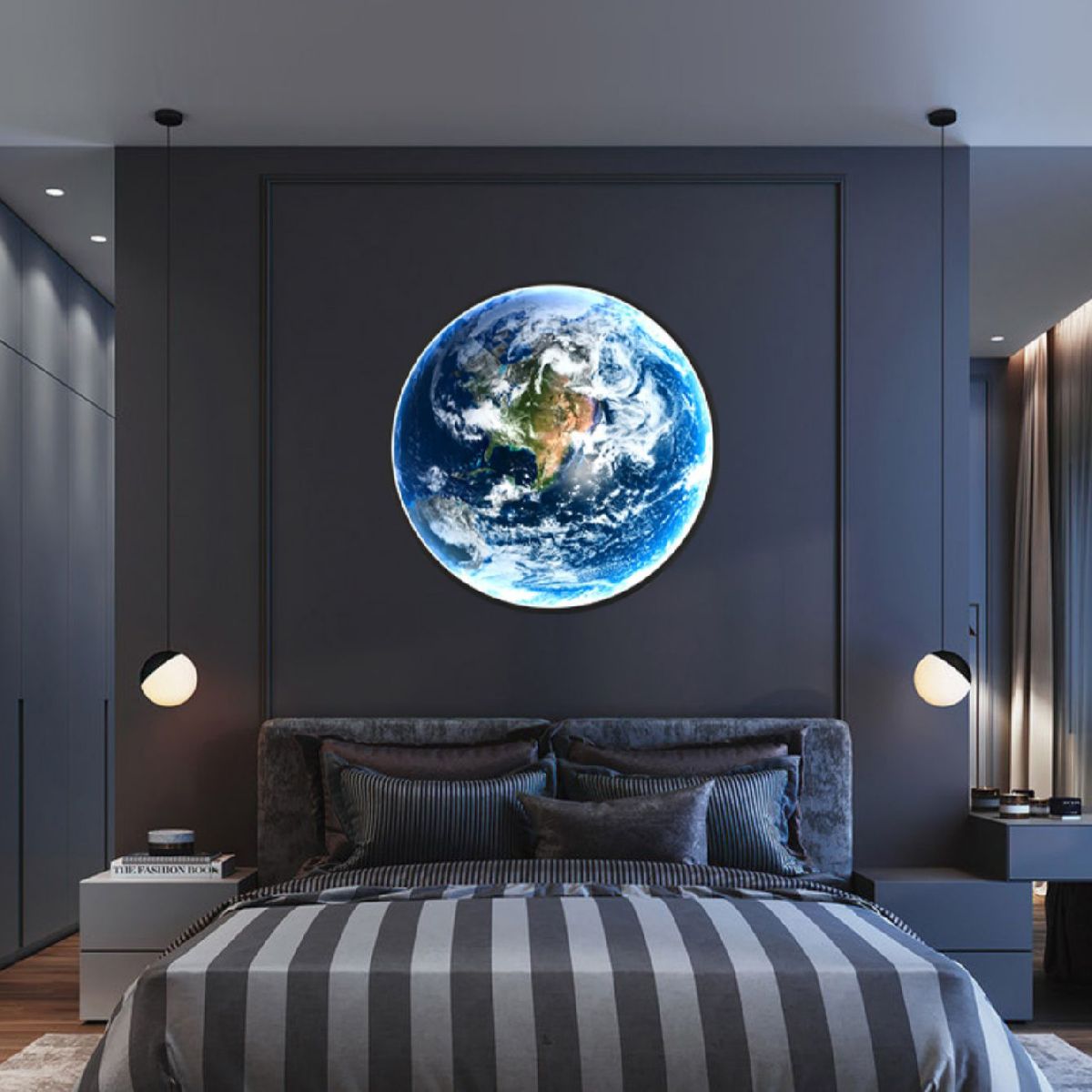настенный светильник imperiumloft cosmos earth 208937-23