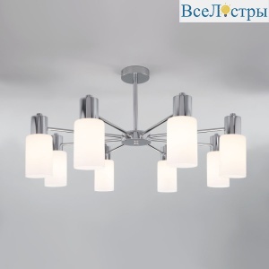 Люстра на штанге Eurosvet Vegga 70160/8 хром Smart a057110