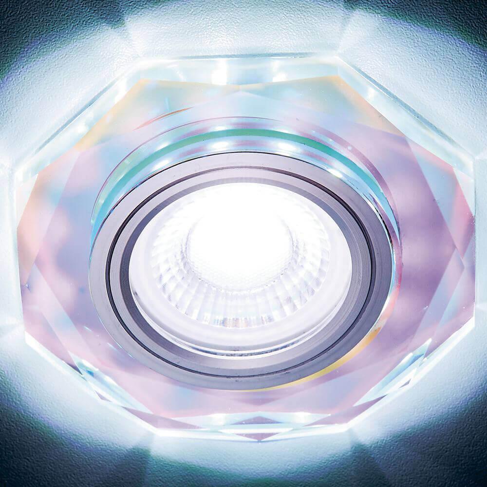 встраиваемый светодиодный светильник ambrella light led s213 cl