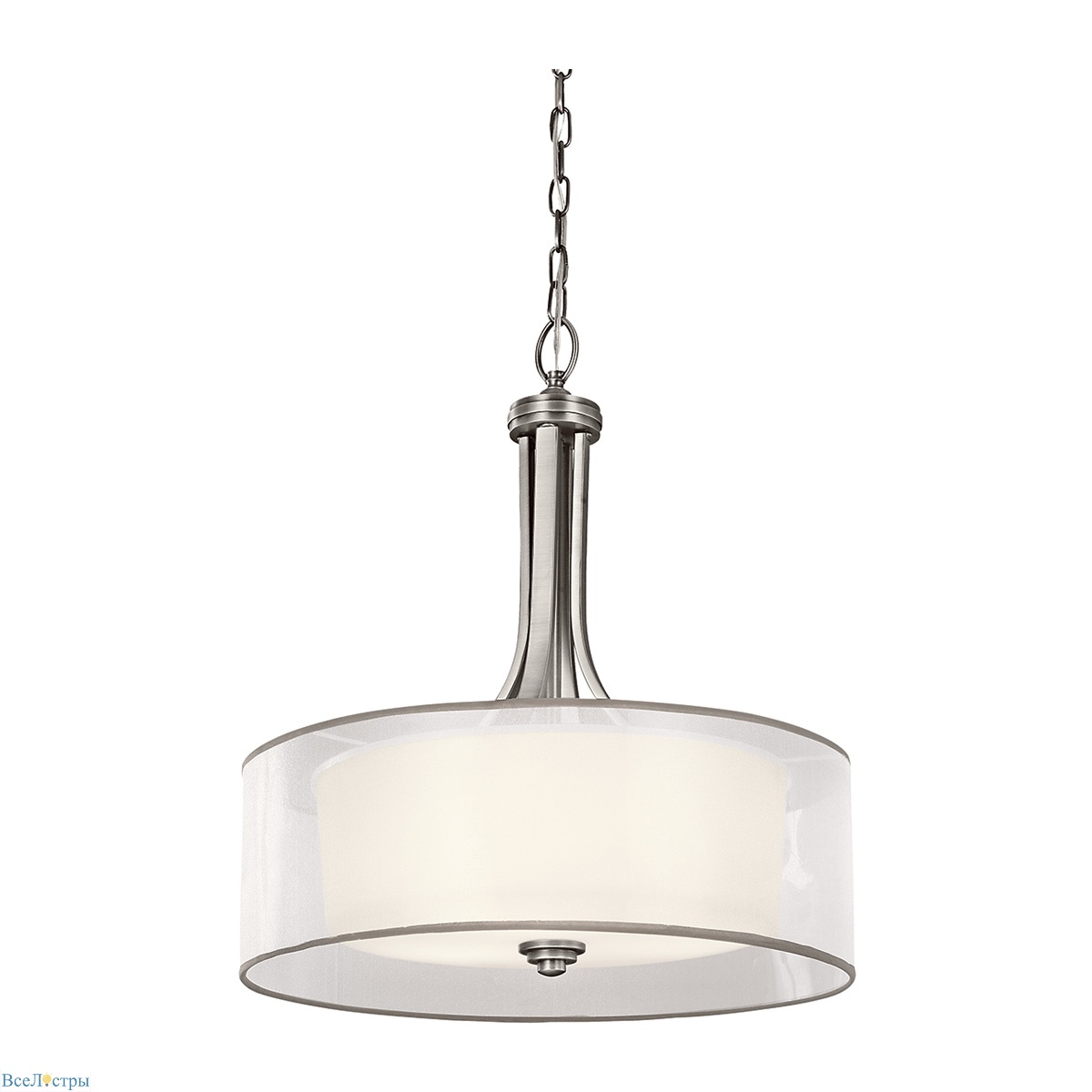подвесной светильник kichler lacey kl-lacey-p-l-ap