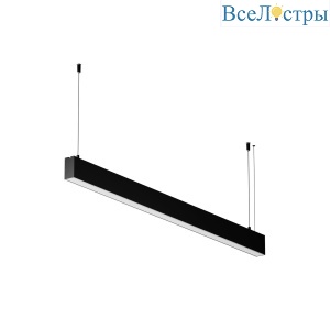 Линейный подвесной светильник Maytoni Technical 4000K 35x67 (Черный, 1 м) LL312044