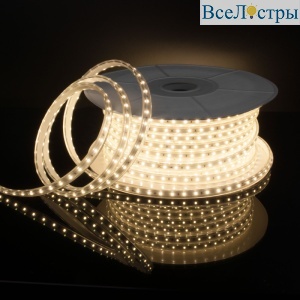 Светодиодная лента Elektrostandard 220V 14,4W 120Led 2835 IP65 дневной белый, 50 м 4690389170966