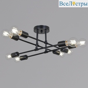 Потолочная люстра Reluce 90800-0.3-08 BK