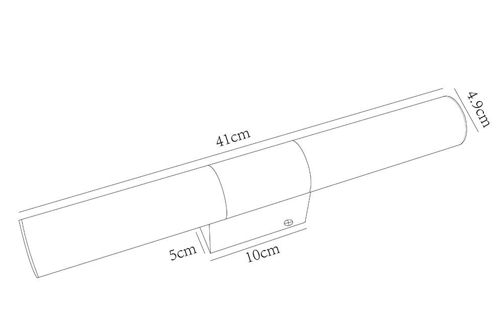 подсветка для зеркал arte lamp callisto a2828ap-1cc