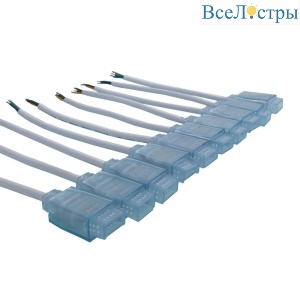 Набор гибких коннекторов для светодиодной ленты Elektrostandard мультибелая LS013 220V 2835 PSL-09 (10 шт) a041345