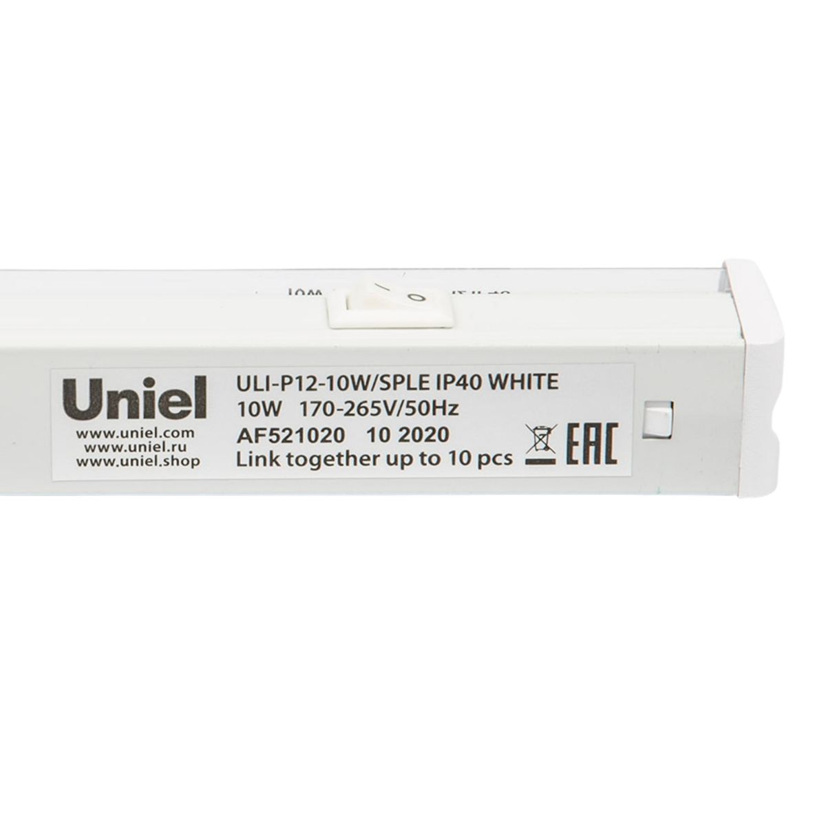 светильник для растений uniel uli-p12-10w/sple ip40 white