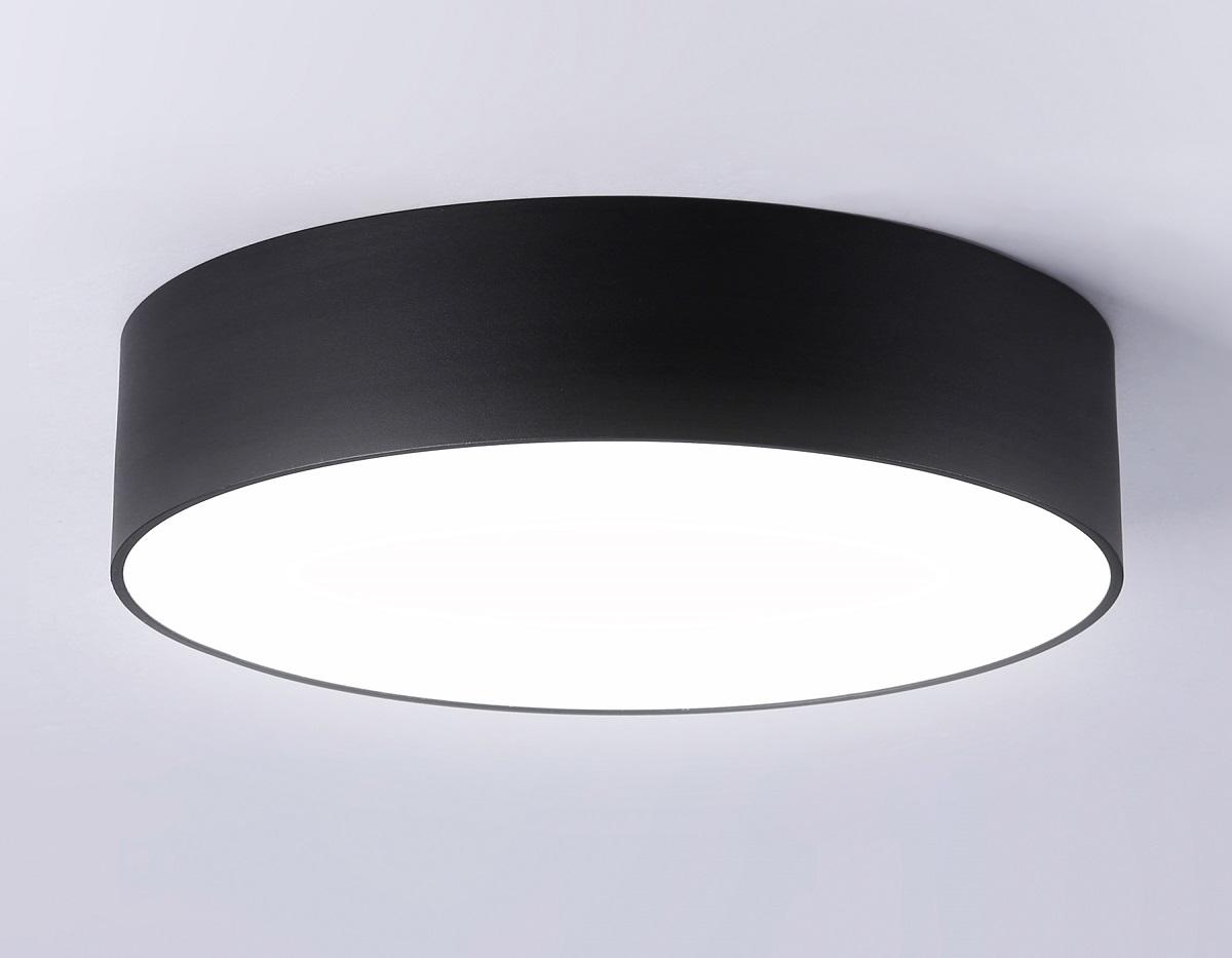 потолочный светодиодный светильник ambrella light orbital air alum fv5522