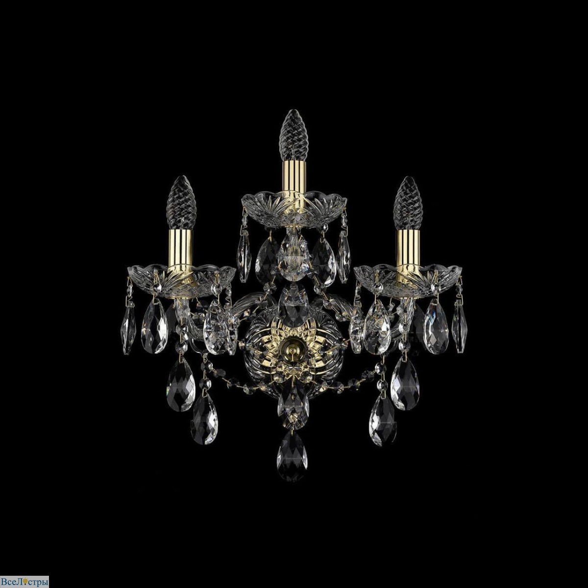 бра bohemia ivele 1415b/2+1/165/xl g
