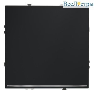 Проходной переключатель одноклавишный с подсветкой Voltum S70 VLS010407