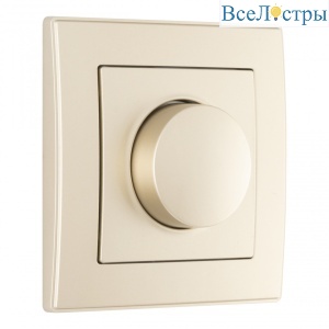 Диммер с рамкой Arte Milano SET06-1-48-1 shampan
