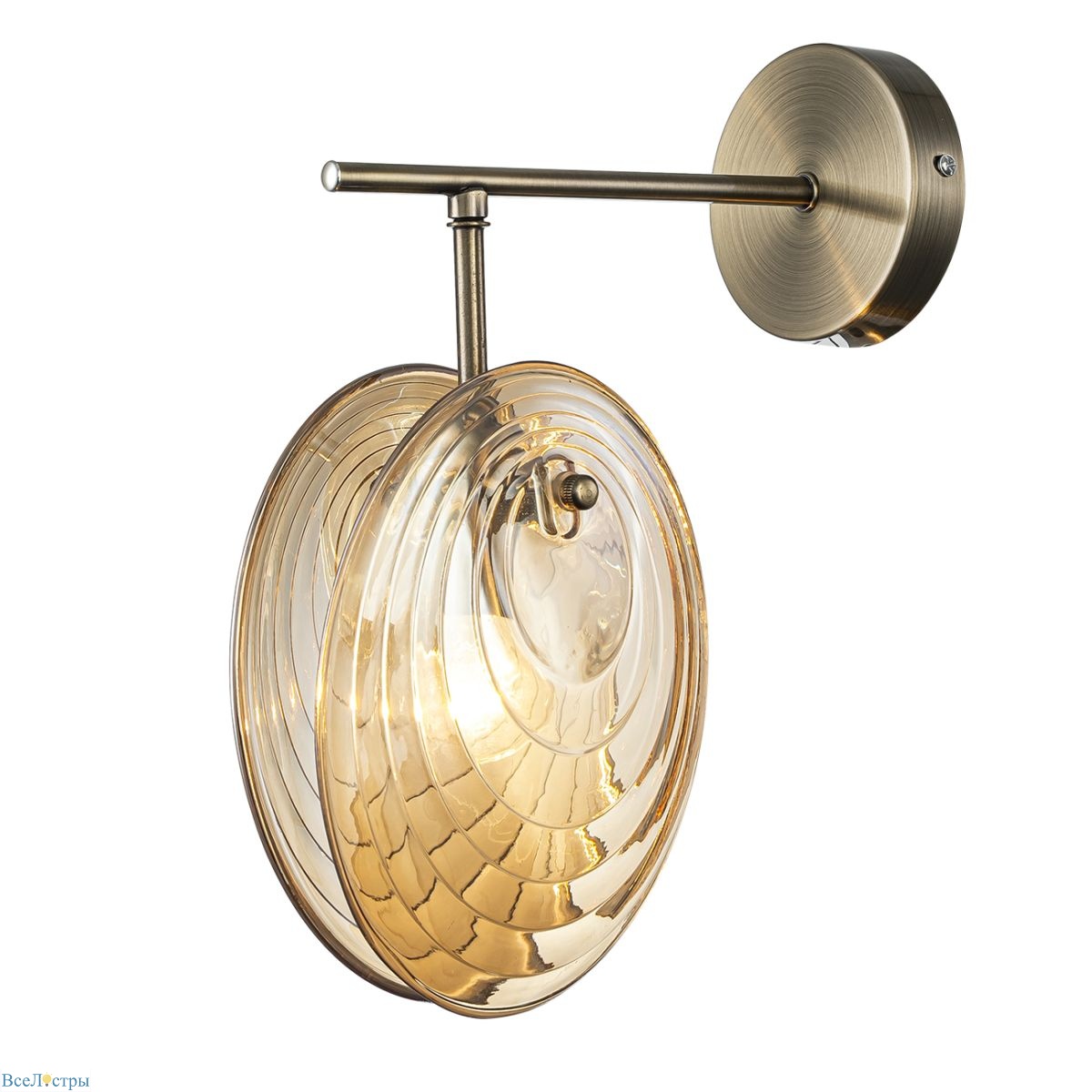 бра escada castanet 2123/1a brass