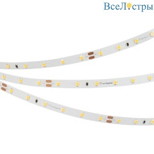 Светодиодная лента Arlight RT-A60-8mm 24V Warm3000 (4.8 W/m, IP20, 2835, 3m) 024110(C)