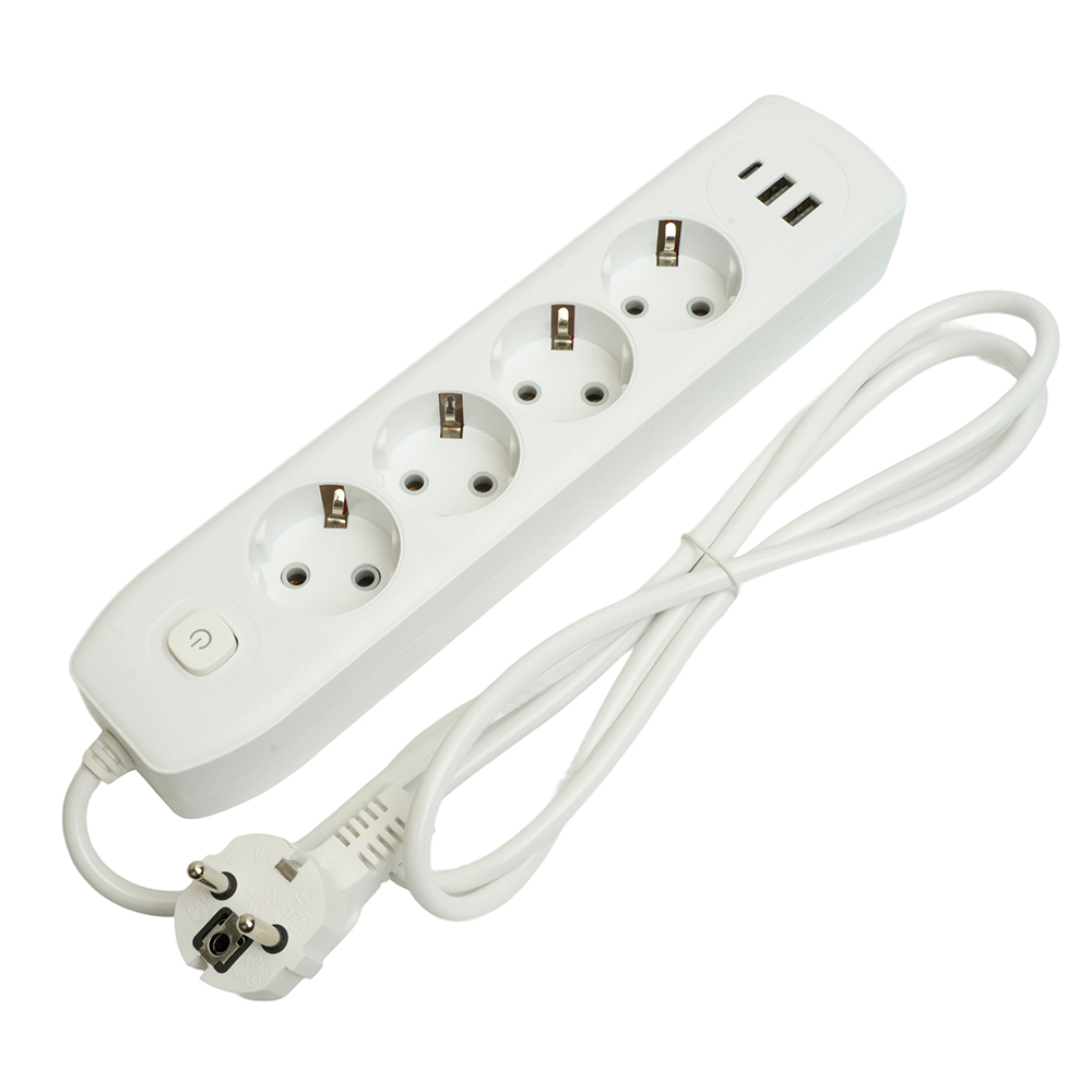 удлинитель stekker home plus hm08-43-02 49971