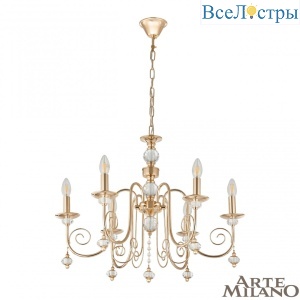 Подвесная люстра Arte Milano 346109/6 FGD