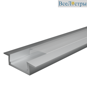 Профиль алюминиевый встраиваемый Wolta WAP-I-22/6/2000-A