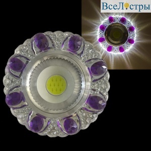 Встраиваемый светильник Reluce 42246-9.0-001PL MR16+LED3W CL/PP