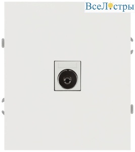 Розетка Эра Arktik 16-3101-08 TV одиночная белый матовый Б0070471