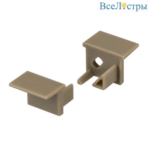 Заглушка Arlight SL-Bevel-H10-F14 Olive Grey 038809