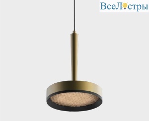 Подвесной светильник (без основания) Italline IT02-025 gold 3000K