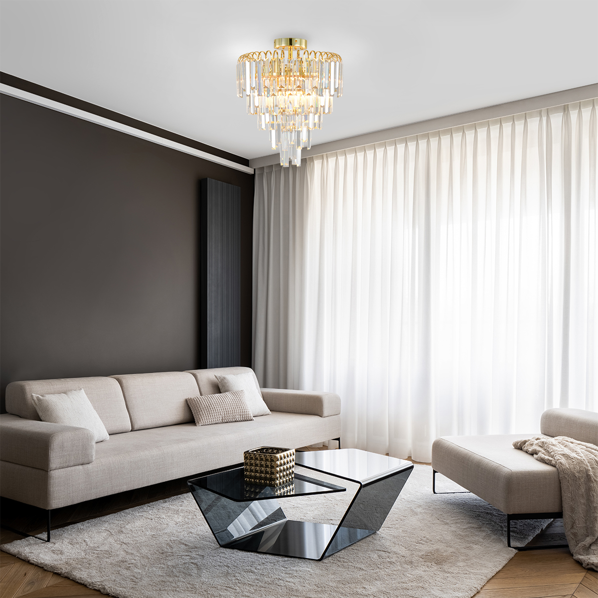 потолочная люстра escada odegard 2105/6p